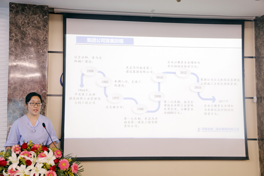 集團公司辦公室王冰曉分享《企業(yè)文化三問》