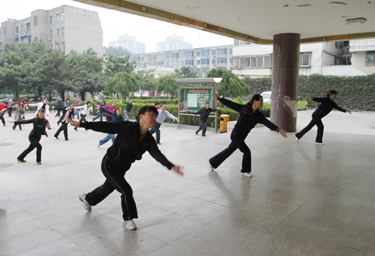 第三分公司廣播操陣容