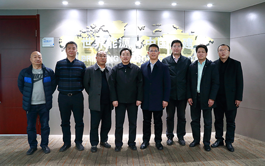 雙方領導合影